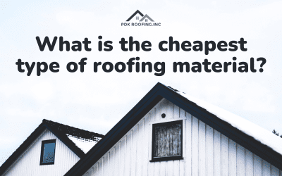 What is the Cheapest Type of Roofing Material?