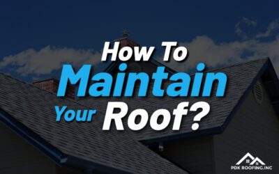 How To Maintain Your Roof?